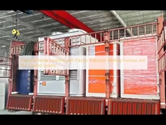 ذوب فلز صنعتی با کوره ذوب الکتریکی و سیستم کنترل PLC