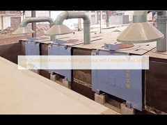 کوره ذوب آلومینیوم با دوام بالا با سیستم کامل و ایمنی
