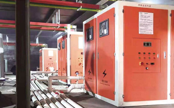 کوره گرمایش مس عمودی افقی 1250°C