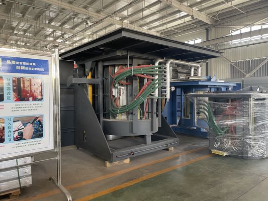 کوره ذوب فرکانس متوسط با ایمنی ISO9001 و سر و صدا کم