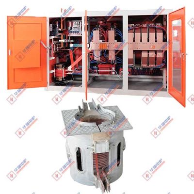 شیل آلومینیوم کوره ذوب الکتریکی با اندوکشن دوام بالا
