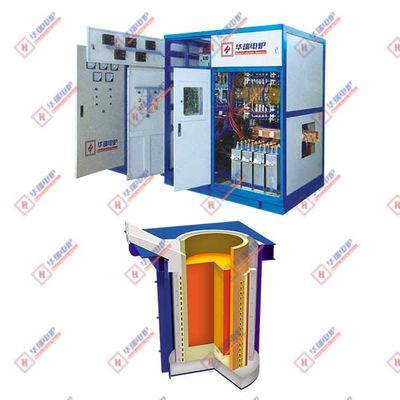 IGBT دو سلول ترانزیستور اندوکشن ذوب کوره ایمنی سرعت ذوب سریع