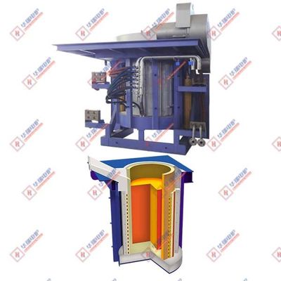 کوره ذوب اندوکشن 660 ولت مصرف برق کم 3500KW