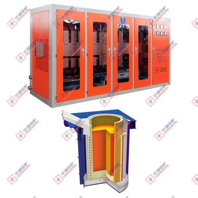 فرن ذوب کننده خلاء فرکانس متوسط درجه یک صرفه جویی در انرژی