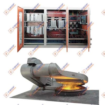 فرن ذوب کننده اندوکسی متوسط فرکانس صاف صرفه جویی در انرژی کم سر و صدا