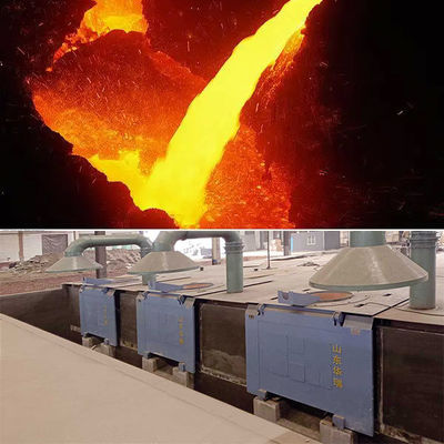 کوره صنعت آهن و فولاد با محدوده دمای 1500-1700°C منبع برق قابل تنظیم