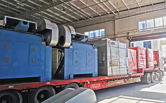 کوره ذوب فرکانس متوسط AC ISO9001 برای پردازش فلزات صنعتی