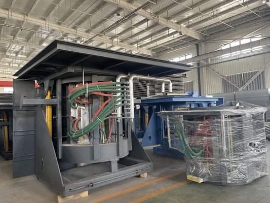 کوره عملیات حرارتی فولاد آهن با برج خنک کننده بسته 0.5-20T