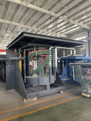 کوره ذوب پوسته فولادی دقت دمای بالا زمان ذوب کوتاه